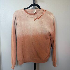 Custom Dyed Ombre Sweatshirt - "Jackson Hole"